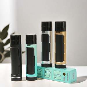 Wholesale Portable <b>Big</b> Size Grinder and Roller in One Two Tube Plastic Herb Grinder With Storage - Product Image 5