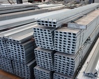 Mejor Precio en Perfiles de Acero en U, Q235/Q235B/Q275, Acero al Carbono, Estándar ASTM, Barras de Acero de Alta Precisión 8 # -14 #   Doblado y Soldadura