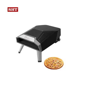畅销专业品质披萨机烤箱那不勒斯不锈钢披萨烤箱