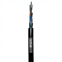 Cable de Fibra Óptica Blindado para Exteriores GYTS de 48 Núcleos, Monomodo G.652D, Certificación CE/ROHS/ISO9001 para FTTx/Acceso a Datos