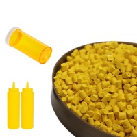 Pabrik Kepercayaan kinerja stabil kuat pewarnaan kekuatan plastik obat Pak PE kuning Master batch