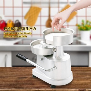 เครื่องกดเนื้อแฮมเบอร์เกอร์แบบแมนนวล รุ่นใหม่ Tecfd ทำจากอะลูมิเนียมและสแตนเลส ขนาด 10 ซม./13 ซม./15 ซม. ความหนา 2 ซม. รับประกัน 1 ปี - Product Image 3