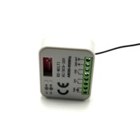 Interrupteur à distance sans fil universel 433 MHz, récepteur à 2 canaux et télécommande RF 433 MHz à 4 touches