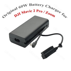 Cargador de batería original de 60W y cable de alimentación CA para accesorios de drones DJI Mavic 2 Pro / Zoom - Product Image 1
