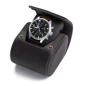 Hộp Đồng Hồ Logo Tùy Chỉnh Sang Trọng Chất Lượng Cao Hộp Bao Bì Da Pu Hộp Đồng Hồ Đơn - Product Image 1