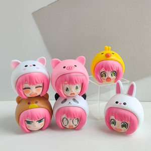Set de 6 Figuras Miniatura de <span class=keywords><strong>Anya</strong></span> Hood de 5.5-7.5cm, Lindas Figuras de Acción de Dibujos Animados para Colección, Aptas para Máquinas Gashapon - Product Image 1