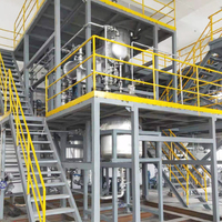 Utilisation industrielle 2000L usine complète complète de distillation sous vide