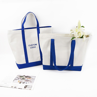Sac fourre-tout en toile de coton pliable et réutilisable, personnalisable en taille et style, avec logo imprimé sur mesure pour la vente en gros