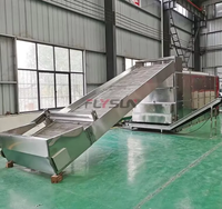 2025 Hot Sale Flysun RVS Automatische Intelligente Continue Droogmachine voor Rode Chili's, Hoge Capaciteit, Mini Formaat