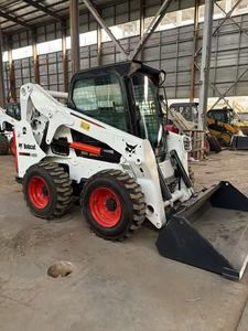 Chargeuse compacte Bobcat S650 d'occasion de haute qualité, meilleure vente de machines de construction avec chargeur frontal S160 S180 S300 en vente - Product Image 5