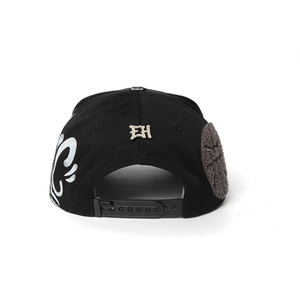 Gorra de béisbol de algodón con parche de baloncesto de chenilla, bordado <span class=keywords><strong>3D</strong></span> de diamantes de imitación, efecto grafiti y detalles de rayo, <span class=keywords><strong>para</strong></span> hombre - Product Image 6