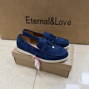 <span class=keywords><strong>Scarpe</strong></span> da <span class=keywords><strong>Donna</strong></span> Slip-on con Fibbia Piatta e Frange Stile Brogue - Product Image 2