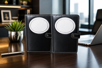 Carnet de notes en cuir personnalisé de haute qualité Longli A5/A4, reliure spirale, impression UV, promotion personnalisée