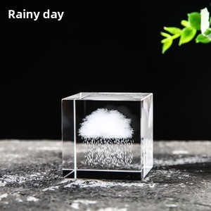 Cubo de Cristal con Foto Grabada en 3D, Estilo Europeo, Personalizable al por Mayor, para Regalos y Recuerdos - Product Image 4