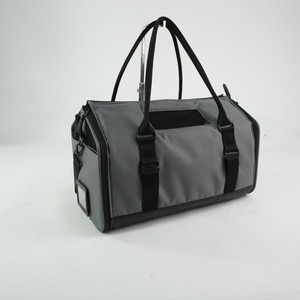 Soft-Sided <b>Pet</b> <b>Carrier</b> Black Large Capacity Breathable For Cats Dogs Travel Car Bag - Product Image 2