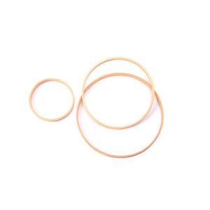 Anello in bambù Ilan 8 cm per artigianato e decorazioni, 6 pezzi - Product Image 2