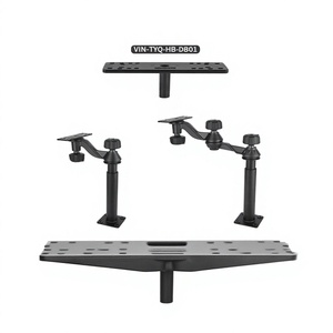 Support électronique marin Tele-Pole de 14 ''-20'' avec base de montage de bras oscillant horizontal de 6.25 "X 2" VIN-TYQ-HB-05-Lock-LZ - Product Image 1