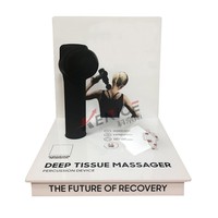 Vente d'usine directement acrylique beauté outil masseur facial présentoir Durable PMMA mince visage Instrument présentoir
