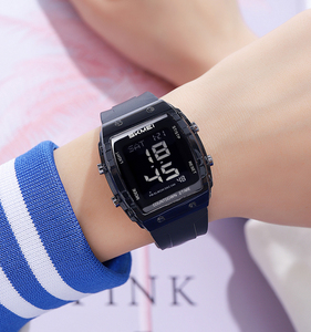 <span class=keywords><strong>Reloj</strong></span> de Pareja SKMEI 2409-2410, NUEVO, <span class=keywords><strong>Reloj</strong></span> <span class=keywords><strong>Digital</strong></span> Unisex con Correa de Silicona, Cronómetro Rectangular, <span class=keywords><strong>Reloj</strong></span> Deportivo - Product Image 6