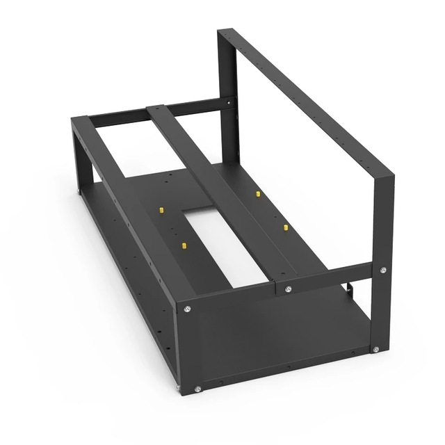 Steel Open Air 8 GPU Computer Case Frame for PC Unassembled