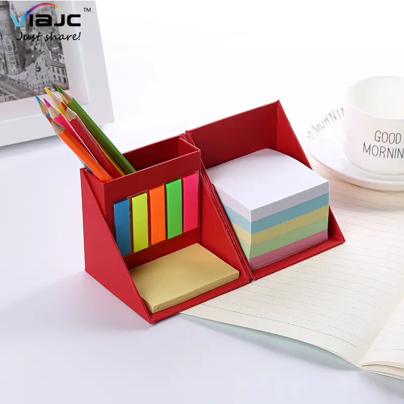 Bảng Lịch Văn Phòng Bàn Xi Măng Đa Chức Năng Note Pad Máy Tính Để Bàn Bút Đứng Memo Cube Đàn Hồi Bút Chủ
