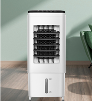 Refroidisseur d'air par évaporation de climatiseur portable haute capacité 10L pour la maison, l'extérieur et l'hôtel avec télécommande à 3 vitesses