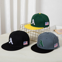 Casquette de baseball Hip Hop 2026 à visière plate en PVC, broderie 3D lettres, protection solaire extérieure, pour jeunes hommes et femmes, danse de rue, assortiment de couleurs