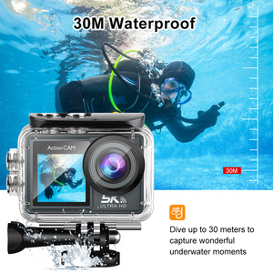 <span class=keywords><strong>Caméra</strong></span> d'action 5K étanche haute définition Wi-Fi, prise de vue sans fil en plein air, <span class=keywords><strong>pêche</strong></span>, cyclisme, plongée et <span class=keywords><strong>caméra</strong></span> <span class=keywords><strong>sous</strong></span>-<span class=keywords><strong>marine</strong></span> - Product Image 6