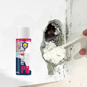 GORVIA ITEM-R 300ML Mousse PU de scellement à séchage rapide pour cadres de portes et de fenêtres - Product Image 5
