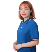 Polo uniforme éducatif, fabriqué au Vietnam, tissu doux et durable, conçu pour les étudiants, les enseignants, le personnel du campus, les programmes vestimentaires