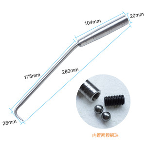 Outils en acier inoxydable pour barres d'armature, crochets de ligature pour barres d'acier, pour la ligature de fils, attaches durables et polyvalentes - Product Image 2