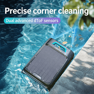 Solar-powered Pool Cleaning Robot With <b>Floating</b> Surface Skimmer, Suitable for of Swimming Pools and Fish Ponds. X1 Pro - Product Image 5