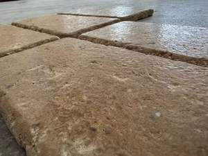 Revêtement mural en <span class=keywords><strong>pierre</strong></span> <span class=keywords><strong>naturelle</strong></span> polie, <span class=keywords><strong>pierre</strong></span> <span class=keywords><strong>calcaire</strong></span> beige à face brisée, pour usage extérieur dans les projets hôteliers et de villas - Product Image 3