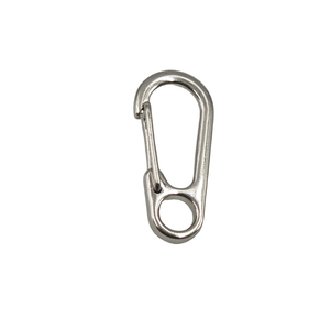 Mousqueton pivotant de haute qualité, mousqueton à œil pivotant noir, clip de fixation pour sac à dos - Product Image 5