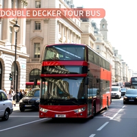 Autocar à deux étages pour excursions touristiques, bus urbain, carburant diesel, avec toilettes et équipement de cuisine, transmission manuelle