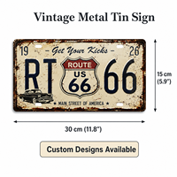 Plaque de signalisation en métal Harvest Road Pumpkin Autumn Farmhouse, imprimée UV, couleur personnalisée, style moderne antique