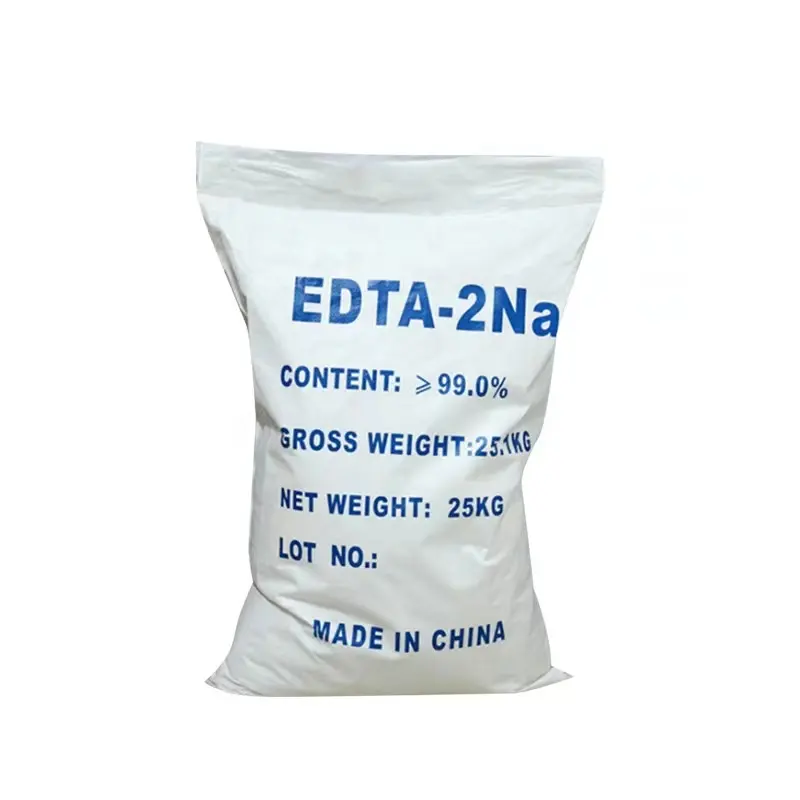 Fornecimento de fábrica 99% EDTA-2NA em pó CAS 139-33-3 sal orgânico dissódico EDTA-2NA