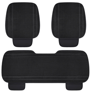 Cojín y Funda de Asiento de Coche de Lujo de Seda Helada y Madera, Envolvente para Cuatro Estaciones, Venta al por Mayor - Product Image 3