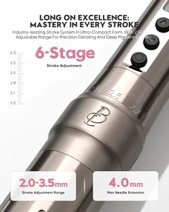 ปากกาสักไร้สาย Biomaser U1 Pro 6 ระดับความเร็ว เครื่องสักถาวรสำหรับสักเครื่องสำอาง - Product Image 2