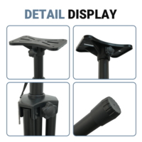 Support de haut-parleur professionnel en métal réglable en hauteur, robuste, pour la vente en gros sur Amazon, Accuracy Pro Audio SPS017