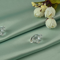 Tissu Brocart Acrylique Imitation 125g, Satin Brillant Tissé, Résistant à l'Abrasion, Teint Uni Lourd, Largeur 43/44 pouces, pour Robes et Foulards