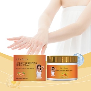 OceAura krim Losion pencerah tubuh, krim Losion organik alami untuk kulit, pengencang, Pelembab, pencerah wortel - Product Image 5