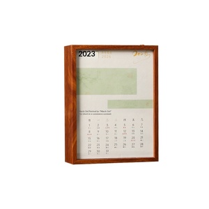 Calendrier Cadeau du Nouvel An Chinois, Cadre <span class=keywords><strong>Photo</strong></span> DIY de Calligraphie Créative Culturelle, Lampe Tricolore, Décoration de Bureau, Modèle Commercial - Product Image 1