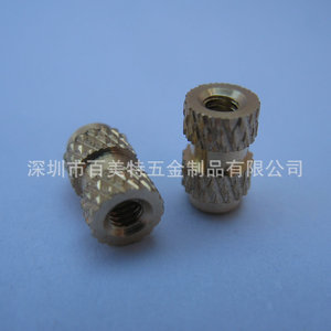 Best Custom Copper Thread Inserts Metric Knurled Round For OEM Applications - Product Image 1