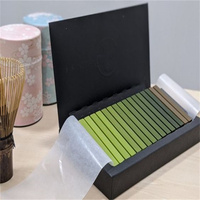 Boîtes en carton pliable de qualité alimentaire pour tablette de chocolat Boîte d'emballage pour barre de chocolat imprimée personnalisée avec fenêtre