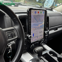 Autoradio Android Auto de style Tesla Krando 14,5 pouces pour Dodge Ram 2009-2012, navigation, Apple Carplay sans fil, 4G, Playstore
