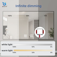 Interrupteur Tactile à Bouton Unique 3A 36W de Haute Qualité, Capteur Inductif pour Contrôle de l'Éclairage des Miroirs de Salle de Bain, Interrupteur Intelligent Populaire