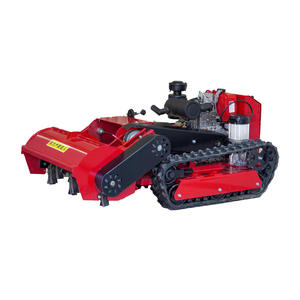 Machine télécommandée sur chenilles pour le désherbage, le broyage, l'entretien des espaces verts municipaux, des parcs et des pelouses, et la taille des arbres - Product Image 5