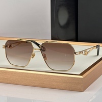MAY GENERAL I 61-12-145 Lunettes de soleil de haute qualité pour hommes et femmes, lunettes de soleil de créateur, style punk classique, luxe, acétate, UV400