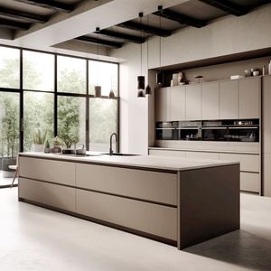 Gabinete de muebles de cocina con coctelera blanca de diseño personalizado moderno de alta calidad - Product Image 2